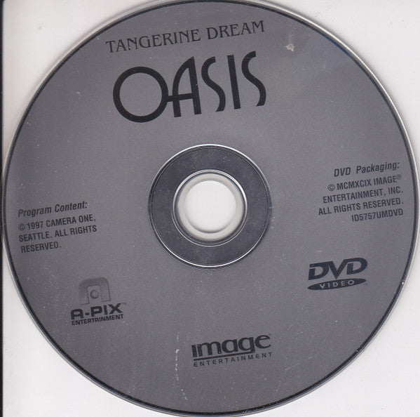 Tangerine Dream : Oasis (DVD-V, Album)
