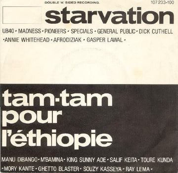 Starvation : Starvation / Tam Tam Pour L'Éthiopie (7", Single)