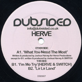 Hervé : What You Need The Most (12")