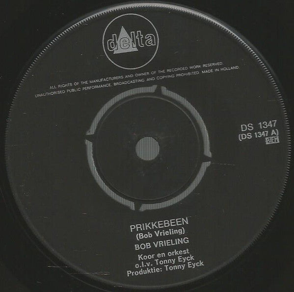 Bob Vrieling : Prikkebeen (7", Single)