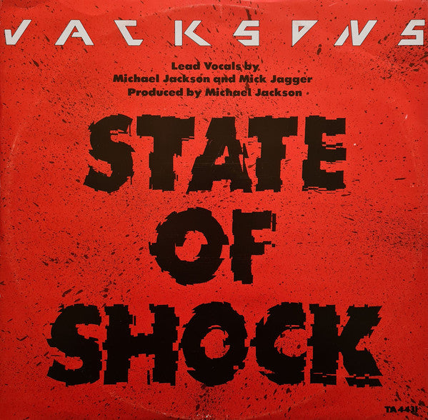 The Jacksons : State Of Shock (12")