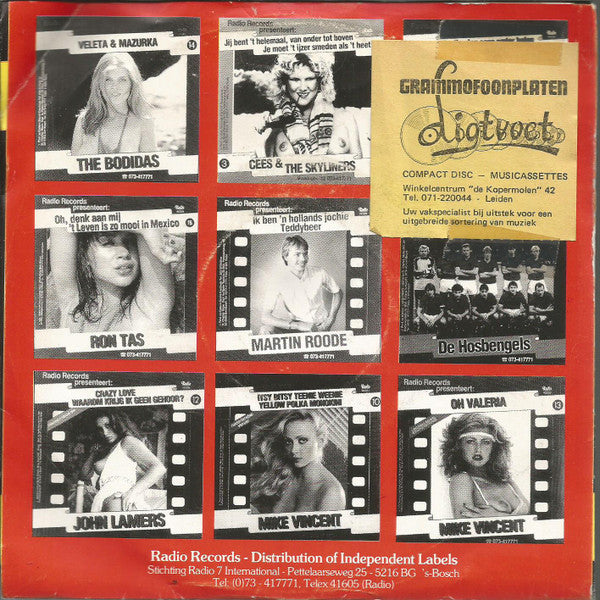 Mike Vincent (2) : Ik Mis Je (I Just Called To Say I Love You) (7", Single)