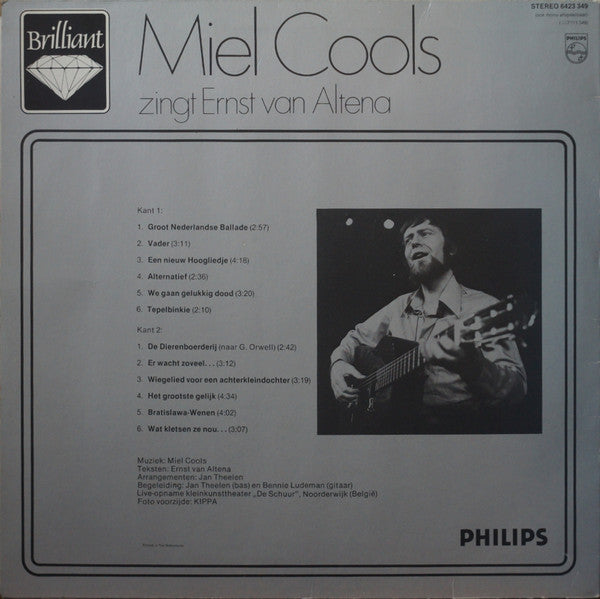 Miel Cools : Miel Cools Zingt Ernst Van Altena (LP)