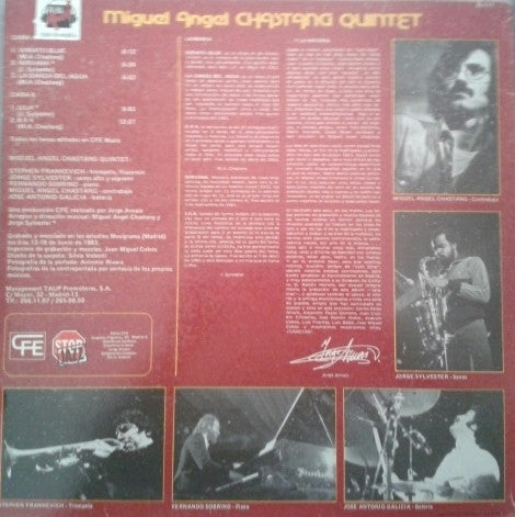 Miguel Ángel Chastang Quintet : Viriato Blue (LP, Album)