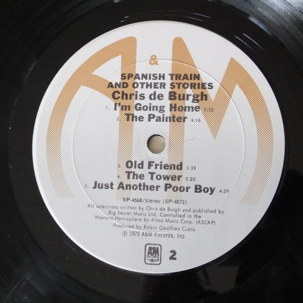 Chris de Burgh : Spanish Train And Other Stories (LP, Album, RE)