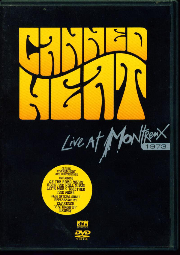 Canned Heat : Live At Montreux 1973 (DVD-V, Multichannel, PAL)