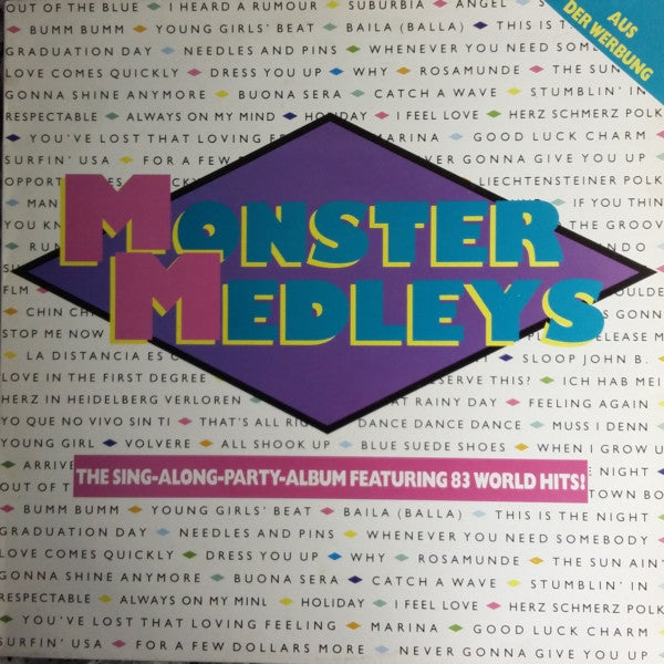 Various : Monster Medleys (LP, Comp)