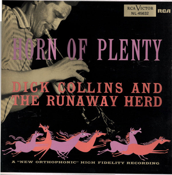 Dick Collins And The Runaway Herd : Horn Of Plenty (LP, Album, Mono, RE, Gat)