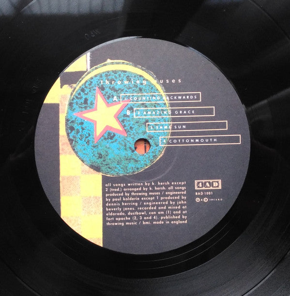Throwing Muses : Counting Backwards (12", Single)