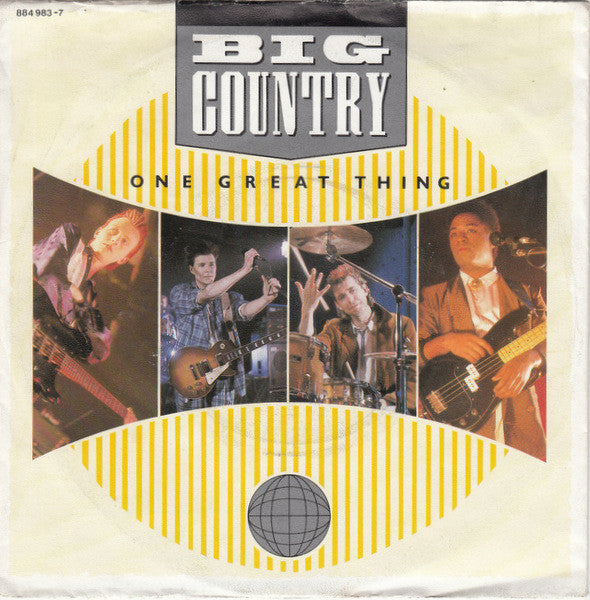 Big Country : One Great Thing (7", Single)