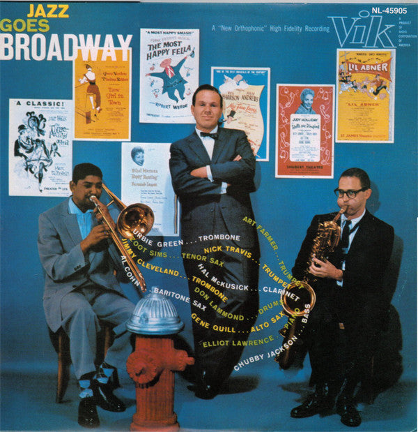 Various : Jazz Goes Broadway (LP, Album, RE)