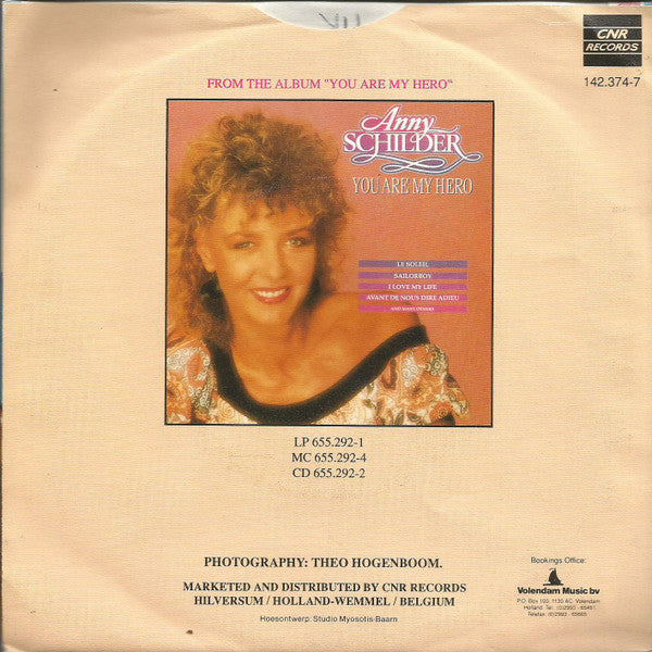 Anny Schilder : Le Soleil (7", Single)