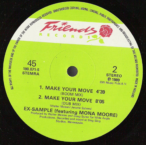 Ex-Sample : Make Your Move (12")
