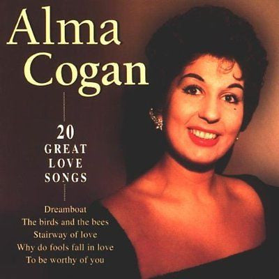 Alma Cogan : 20 Great Love Songs  (CD, Comp)