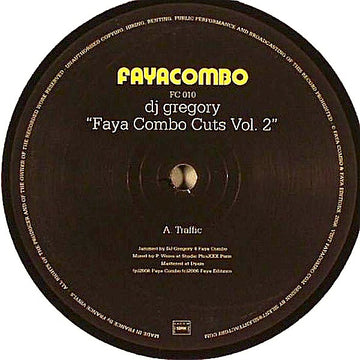 DJ Gregory : Faya Combo Cuts Vol. 2 (12")