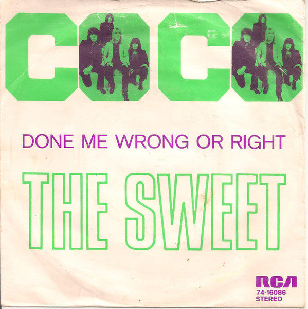 The Sweet : Co-Co (7", Single)