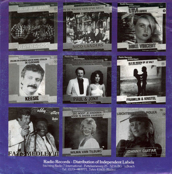 Bobby Setter : Fats Medley 1 / Killing Time (7", Single)