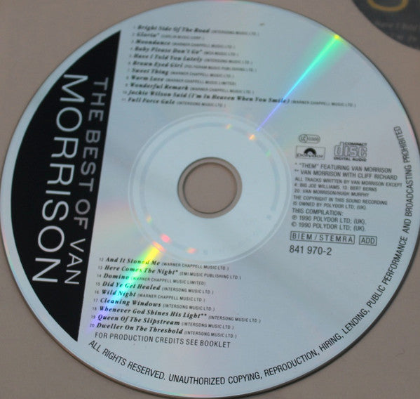 Van Morrison : The Best Of Van Morrison (CD, Comp, RP)