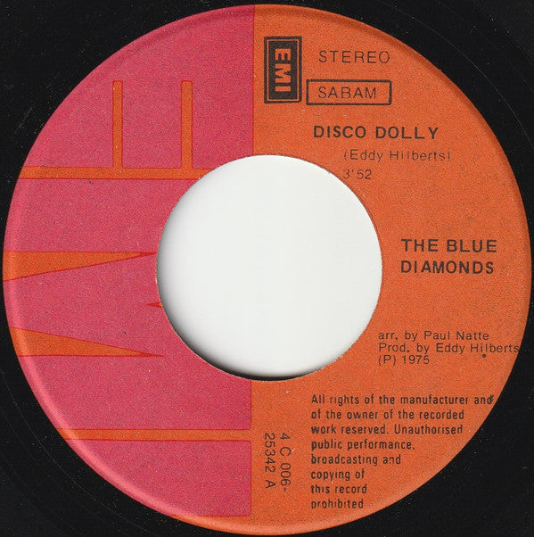 The Blue Diamonds : Disco Dolly (7", Single)