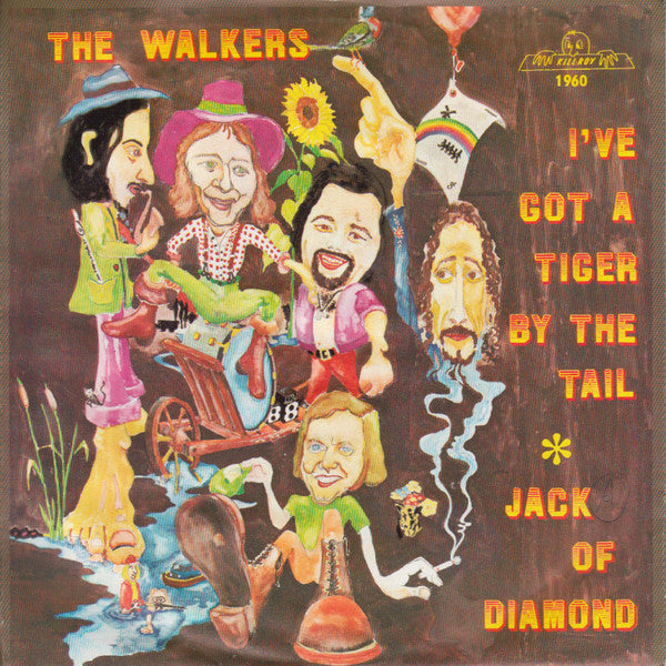 The Walkers (2) : Jack O'Diamond / I've Got A Tiger By The Tail (7", Single)