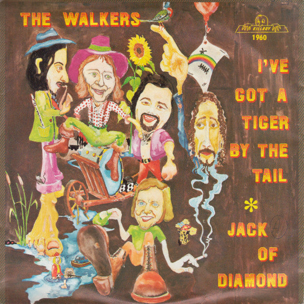 The Walkers (2) : Jack O'Diamond / I've Got A Tiger By The Tail (7", Single)