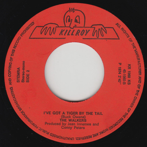 The Walkers (2) : Jack O'Diamond / I've Got A Tiger By The Tail (7", Single)