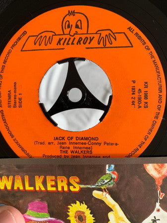 The Walkers (2) : Jack O'Diamond / I've Got A Tiger By The Tail (7", Single)