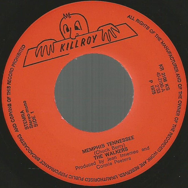 The Walkers (2) : Memphis Tennessee (7", Single)