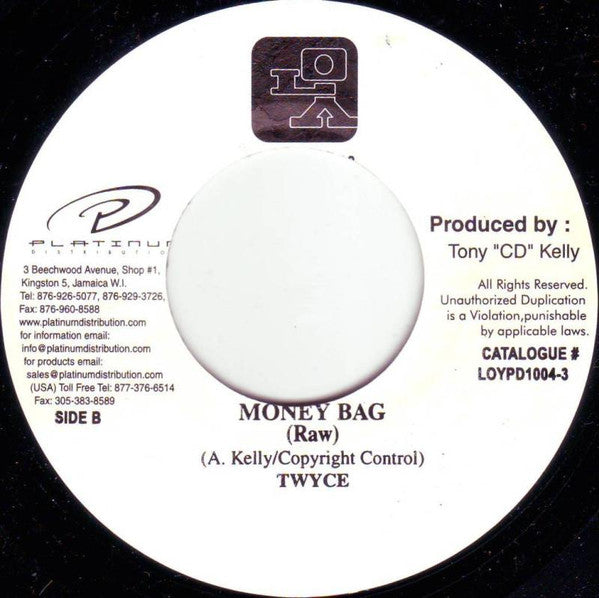 Twyce : Money Bag (7")