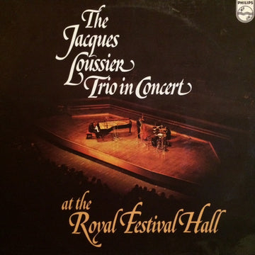 Jacques Loussier Trio : In Concert At The Royal Festival Hall (LP, Album)