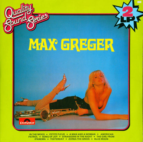 Max Greger : Max Greger (2xLP, Comp, RE)