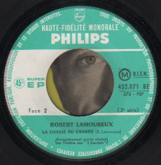 Robert Lamoureux : N°3 (7", EP, RE)