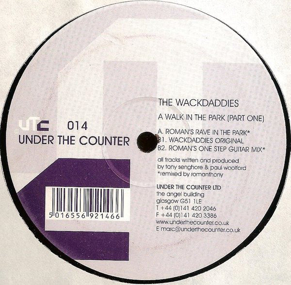 The Wackdaddies : A Walk In The Park (Part One) (12")