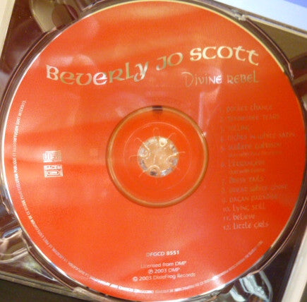 Beverly Jo Scott : Divine Rebel (CD, Album)