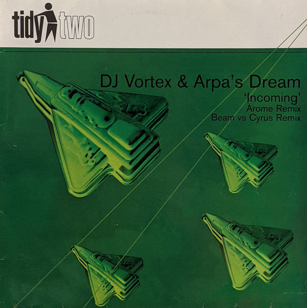 DJ Vortex & Arpa's Dream : Incoming (12", Single)