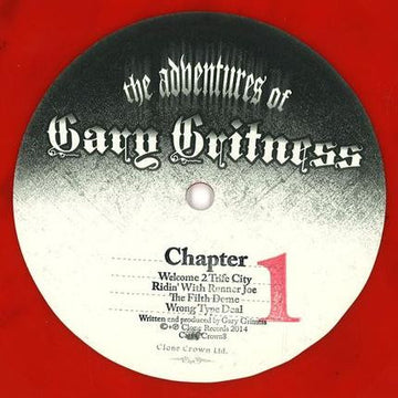 Gary Gritness : The Adventures Of Gary Gritness - Chapter 1 (12", Ltd, Red)