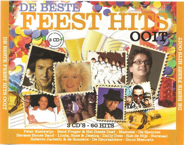 Various : De Beste Feest Hits Ooit (3xCD, Comp)