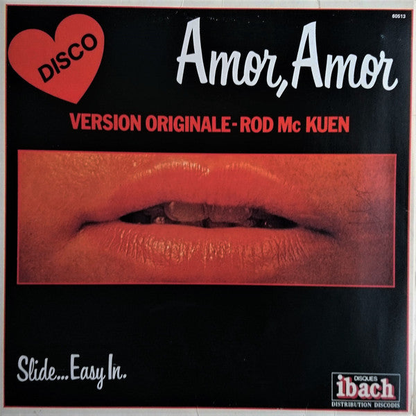 Rod McKuen : Amor, Amor - Slide... Easy In (LP, Album, Gat)