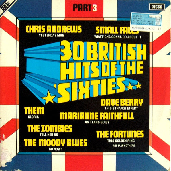 Various : 30 British Hits Of The 60's - Part III (2xLP, Comp)