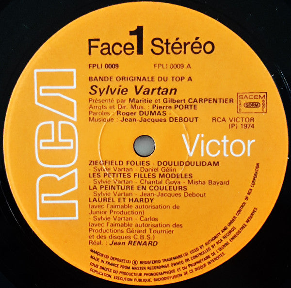 Sylvie Vartan : Je Chante Pour Swanee (LP, Album, Gat)