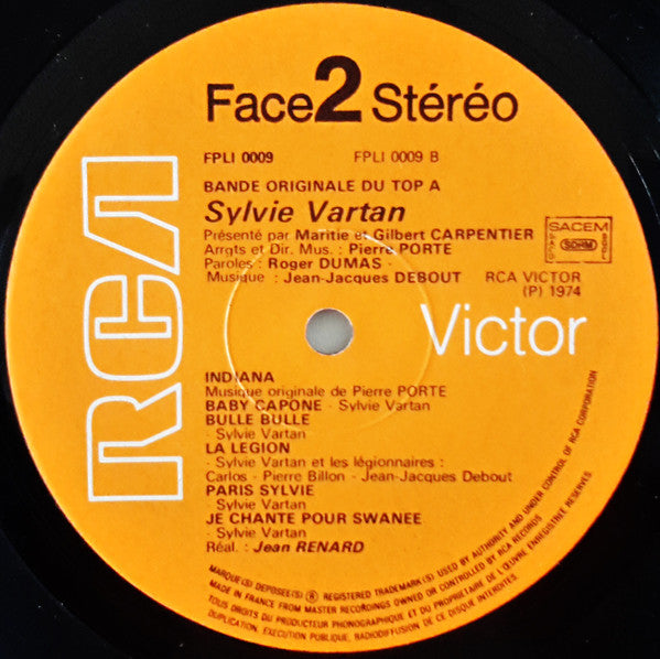 Sylvie Vartan : Je Chante Pour Swanee (LP, Album, Gat)