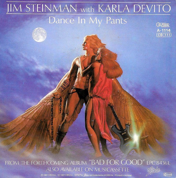 Jim Steinman with Karla DeVito : Dance In My Pants (7", Single)