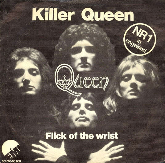 Queen : Killer Queen (7", Single, Red)