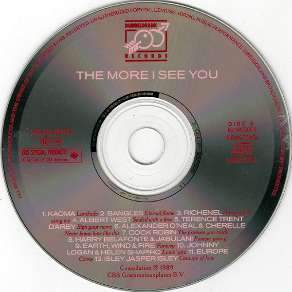 Various : The More I See You (2xCD, Comp)