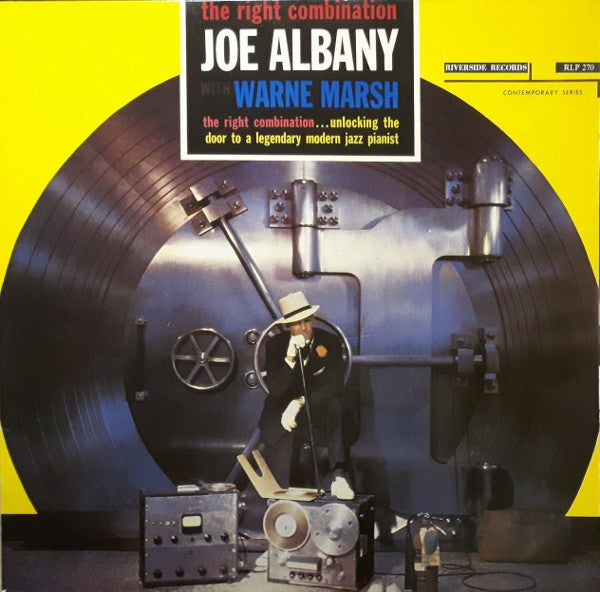 Joe Albany With Warne Marsh : The Right Combination (LP, Album, Mono, RE)