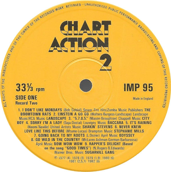 Various : Chart Action 2 (4xLP, Comp + Box)