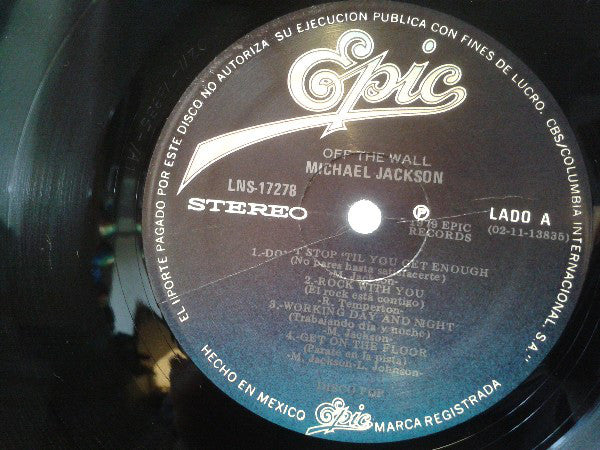 Michael Jackson : Off The Wall (LP, Album)