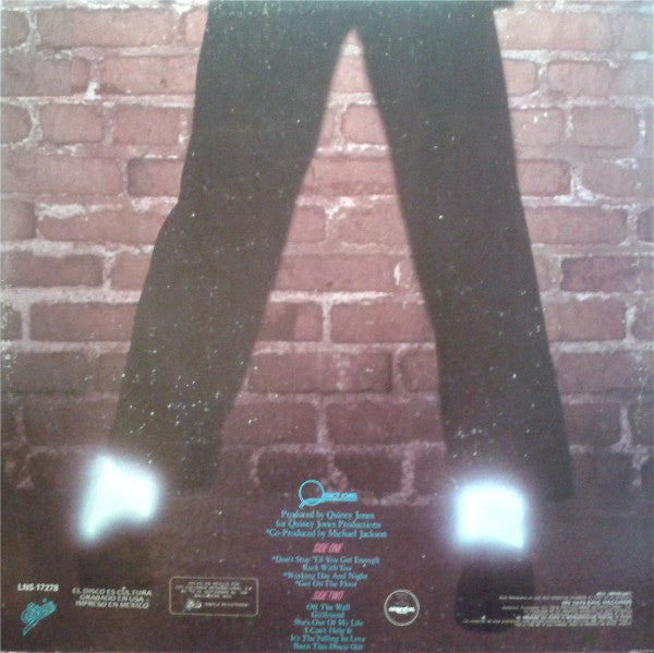 Michael Jackson : Off The Wall (LP, Album)