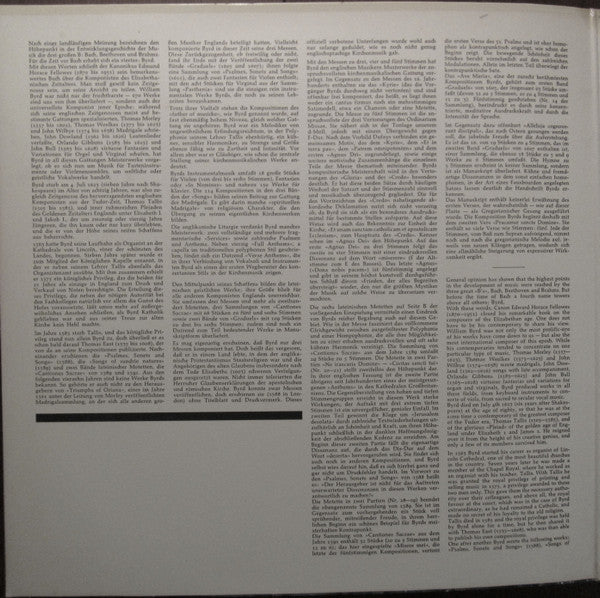 William Byrd - Deller Consort, London* : Messe Zu Fünf Stimmen - Motetten (LP, Gat)