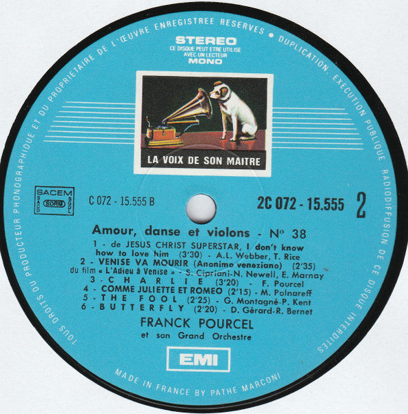 Franck Pourcel : L'enfant Roi (LP, Album)
